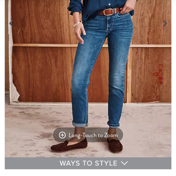 J. Jill Gray Boyfriend Jeans - Picture 3 of 7